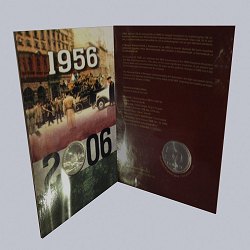 2006. évi forgalmi érmés bliszter 1956-os Magyar forradalom és Szabadságharc forint emlékérmés bliszter