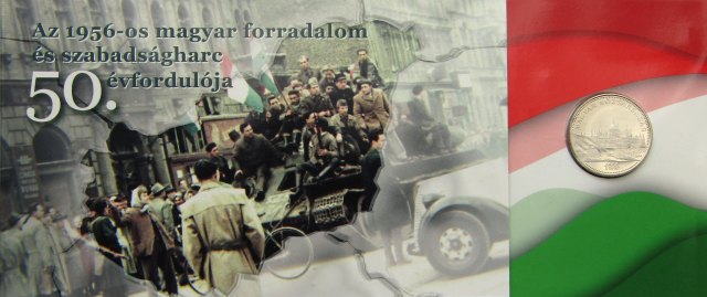 2006. évi első napi veret, bliszter 1956-os Magyar Forradalom és Szabadságharc emlékére