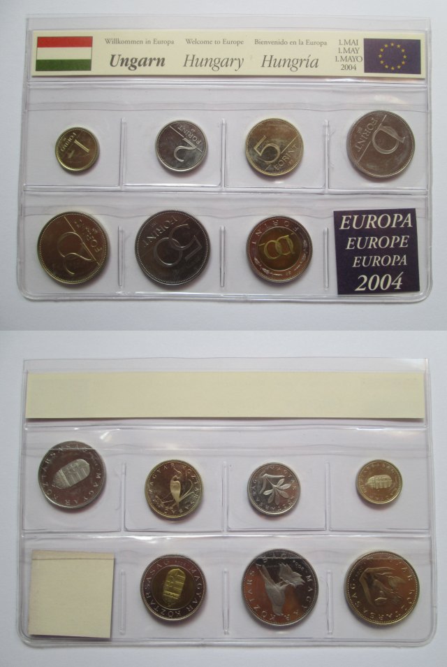 Willkommen in Europa Proof forint münzen