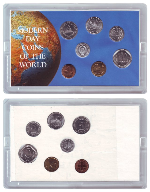 Modern day Coins of the World