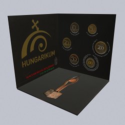 2015. évi dísztokos PROOF forint forgalmi sor Hungarikumok gyűjteménye