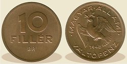 1948-as 10 fillér - (1948 10 fillér)