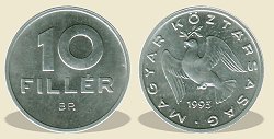 1993-as 10 fillér - (1993 10 fillér)