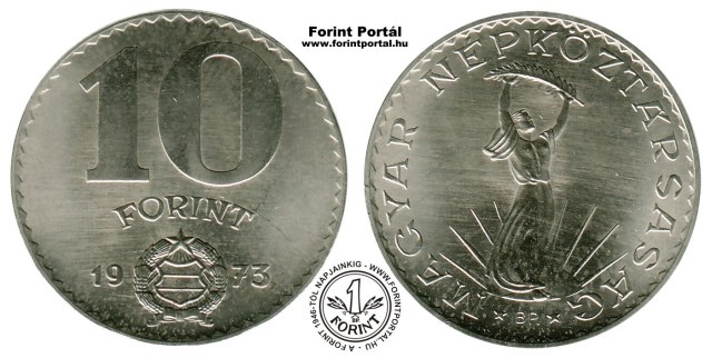 1973-as 10 forintos - (1973 10 forint)