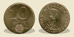 1988-as 10 forintos - (1988 10 forint)