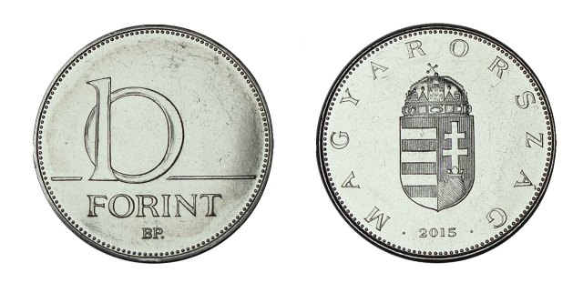 2015-s 10 forintos - (2015 10 forint)