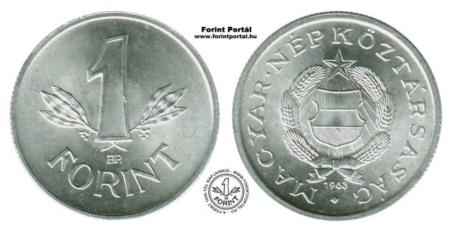 1963-as 1 forintos - (1963 1 forint)