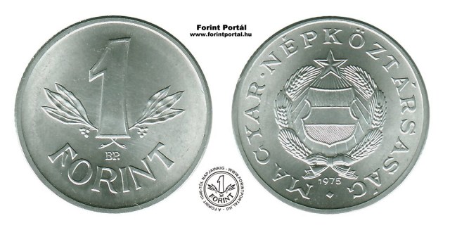 1975-s 1 forintos - (1975 1 forint)