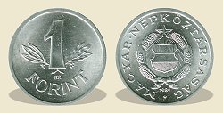 1989-es 1 forintos - (1989 1 forint)