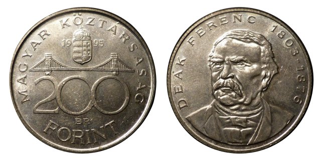 1995-s 200 forintos - (1995 200 forint)
