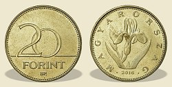 2016-os 20 forintos - (2016 20 forint)