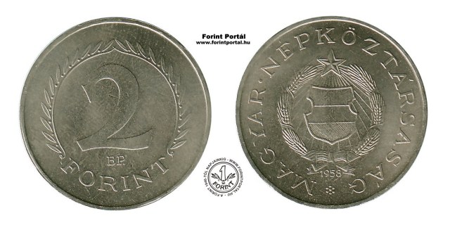 1958-as 2 forintos - (1958 2 forint)