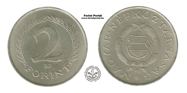 1963-as 2 forintos - (1963 2 forint)