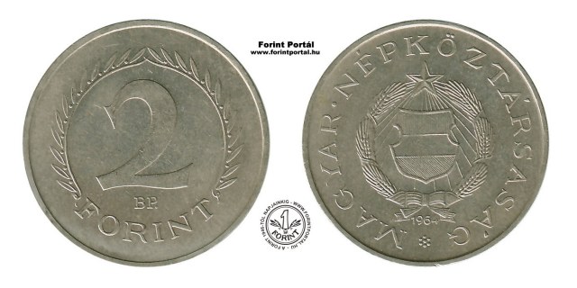 1964-es 2 forintos - (1964 2 forint)