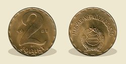 1981-es 2 forintos - (1981 2 forint)