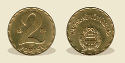 1984-es 2 forintos - (1984 2 forint)