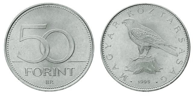 1995-s 50 forintos - (1995 50 forint)