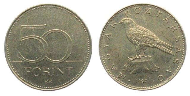 1997-es 50 forintos - (1997 50 forint)