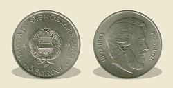 1968-as 5 forintos - (1968 5 forint)