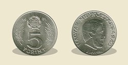 1971-es 5 forintos - (1971 5 forint)