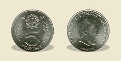 1976-os 5 forintos - (1976 5 forint)