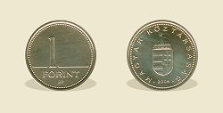 2008-as 1 forintos BU - (2008 1 forint)