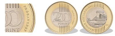 2009-es 200 forint próbaveret
