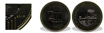 2017-es 200 forint BU fnyestett