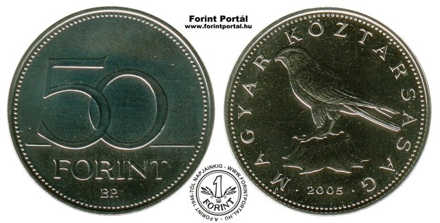 2005-s 50 forintos - (2005 50 forint)
