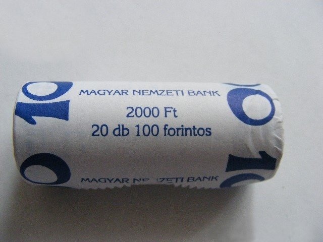 2002-es Bi-metl 100 forintos rolni - (2002 100 forintos rolni)