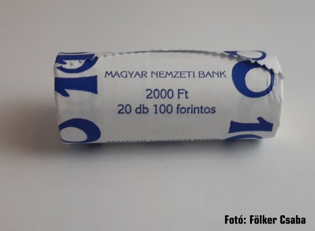 2019-es Bi-metl 100 forintos rolni - (2019 100 forintos rolni)