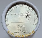2017-es 50 forintos FINA Vizes Vilgbajnoksg rolni - (2017 50 forintos FINA Vilgbajnoksg rolni)