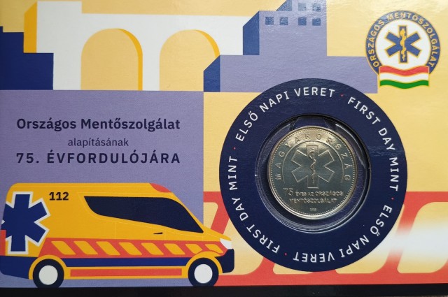 2023. �vi els� napi veret, bliszter 75 �ves az Orsz�gos Ment�szolg�lat