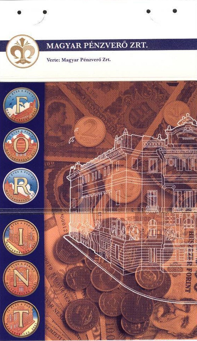 2021. �vi sorsz�m n�lk�li bliszter P�nzm�zeum �rmeregiszter aj�nd�k szett