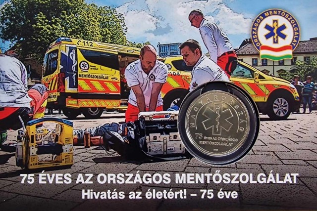 2023. �vi els� napi veret, bliszter 75 �ves az Orsz�gos Ment�szolg�lat