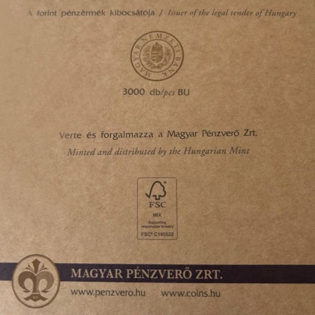 2024. vi extra verdefnyes BU (Brilliant Uncirculated) forgalmi sor