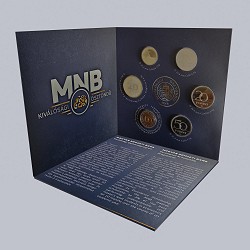 2019. évi dísztokos PROOF forint forgalmi sor MNB Kiválósági ösztöndíj