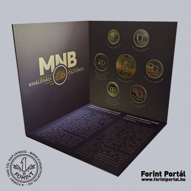 2020. vi dsztokos PROOF forint forgalmi sor MNB Kivlsgi sztndj