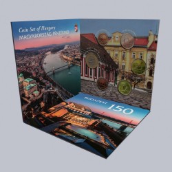 2023. évi dísztokos BU forint forgalmi sor Budapest 150 éves