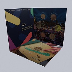 2023. évi dísztokos PROOF forint forgalmi sor Veszprém-Balaton 2023 Európa kulutralis fővárosa