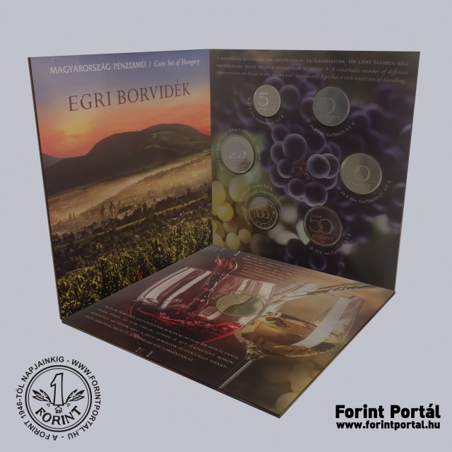 2024. vi dsztokos PROOF forint forgalmi sor Egri borvidk
