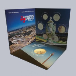 2025. vi dsztokos PROOF forint forgalmi sor 40. Forma1 Magyar nagydij Hungaroring