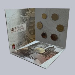 2026. �vi d�sztokos PROOF forint forgalmi sor 80 �ves a Forint