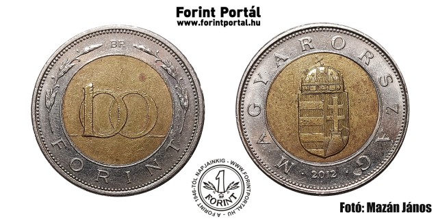 2012-es 100 forintos - (2012 100 forint)
