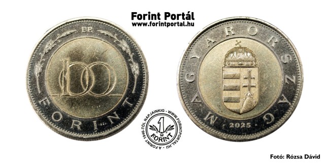 2025-�s 100 forintos - (2025 100 forint)