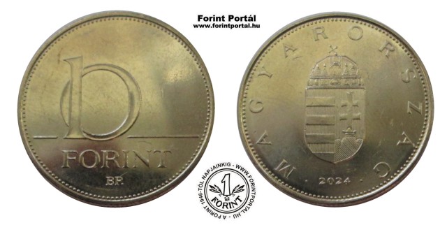 2024-es 10 forintos - (2024 10 forint)