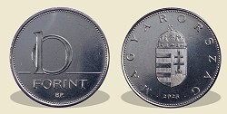 2025-es 10 forint - (2025 10 forint)