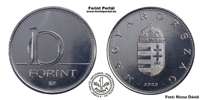 2025-es 10 forintos - (2025 10 forint)