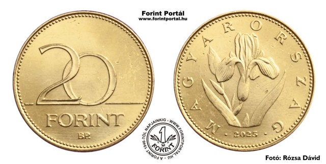 2025-s 20 forintos - (2025 20 forint)