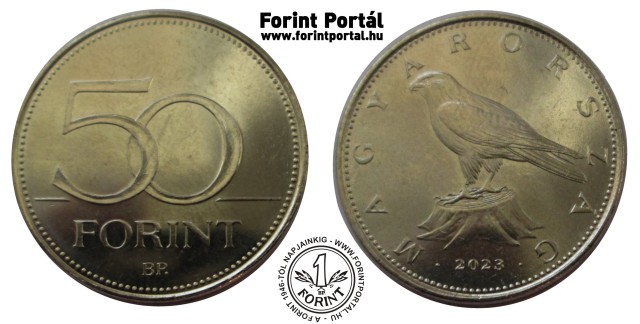 2023-as 50 forintos - (2023 50 forint)